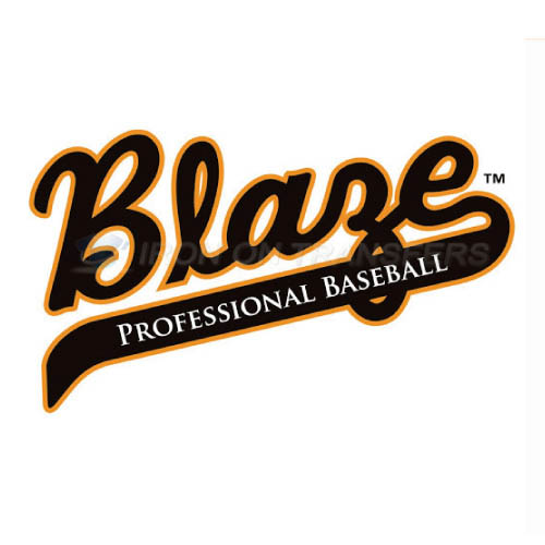 Bakersfield Blaze Iron-on Stickers (Heat Transfers)NO.7647